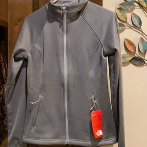 Ladies North Face Full Zip Stretch Fleece Jacket